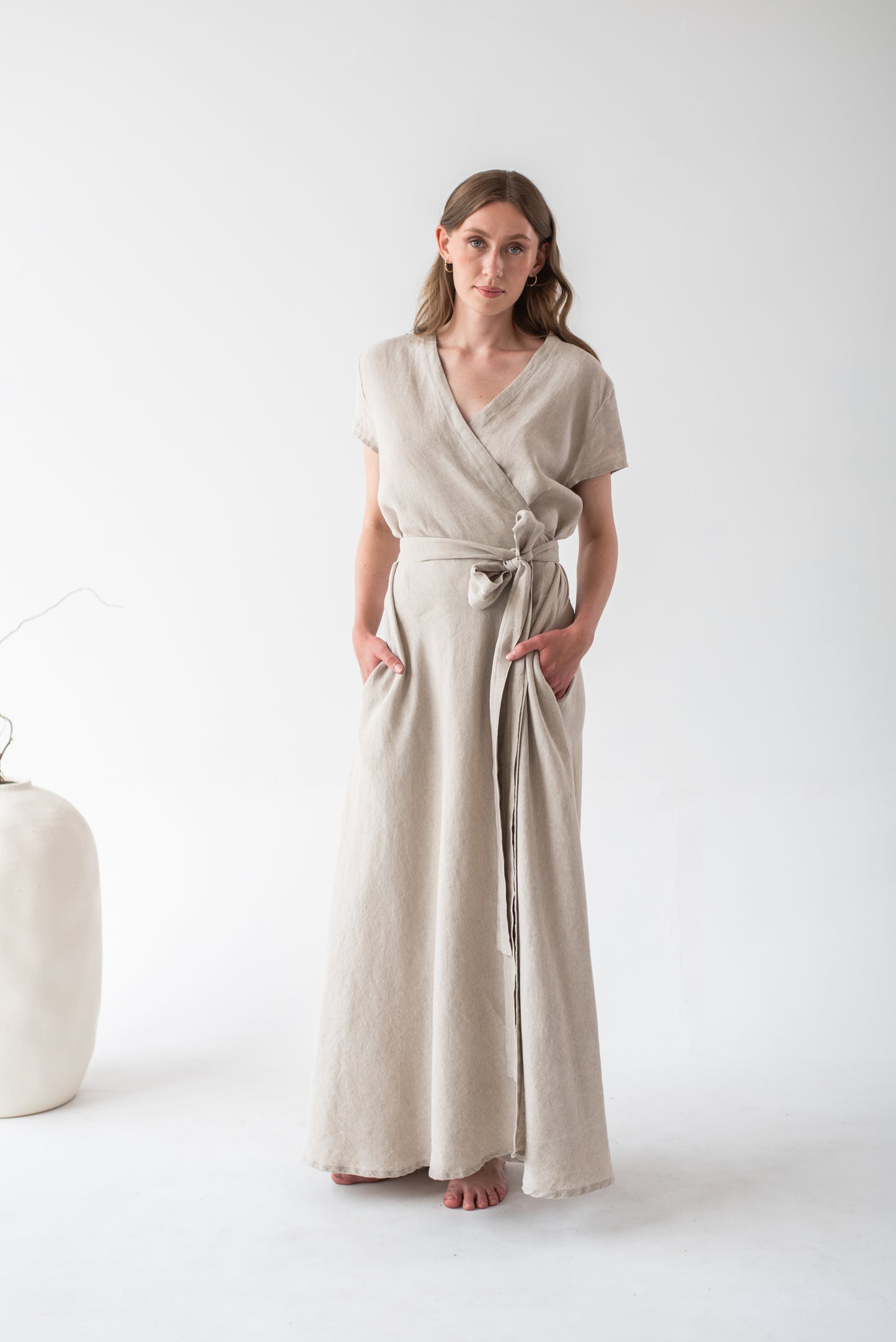 100% lněné šaty Liin